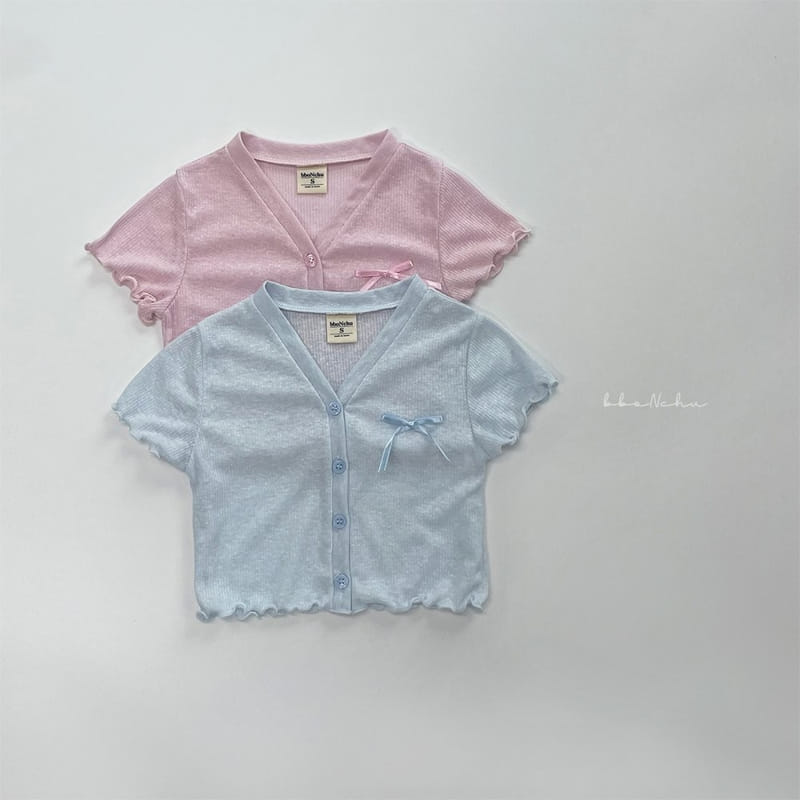Bbonchu - Korean Children Fashion - #minifashionista - Holic Short Sleeve Cardigan - 7