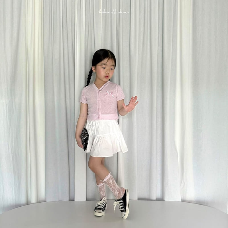 Bbonchu - Korean Children Fashion - #prettylittlegirls - Holic Short Sleeve Cardigan - 8