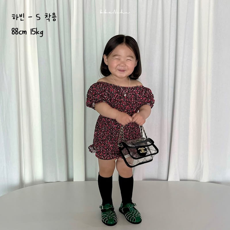 Bbonchu - Korean Children Fashion - #prettylittlegirls - Flower Jump Suit