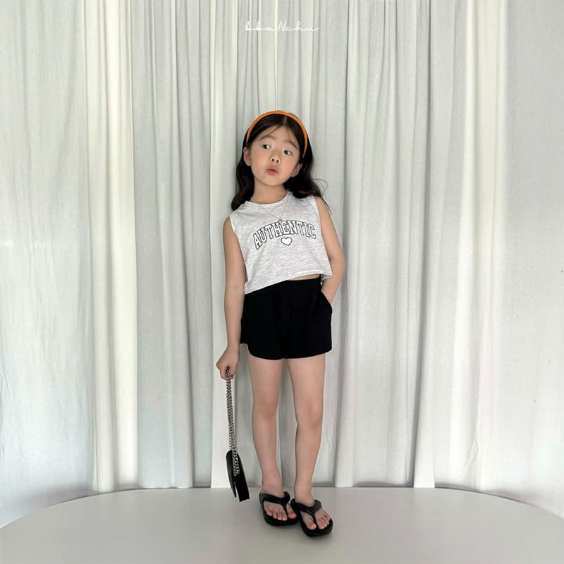 Bbonchu - Korean Children Fashion - #stylishchildhood - Authentic Crop Top Bottom Set - 6