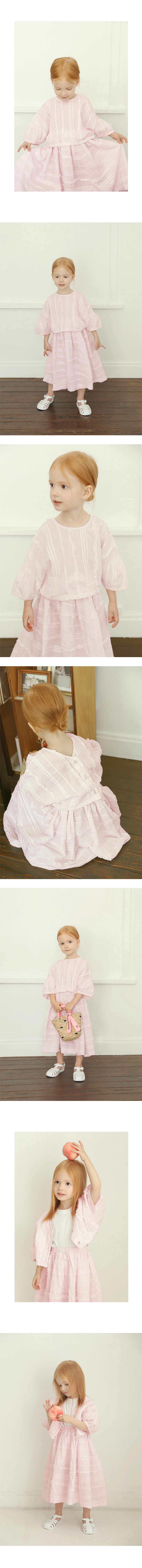 Bien A Bien - Korean Children Fashion - #childofig - Clair Crop Blouse - 3