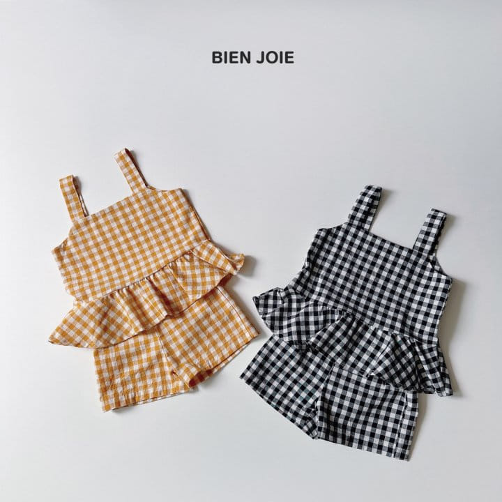 Bien Joie - Korean Children Fashion - #discoveringself - Cheek Top Bottom Set - 10