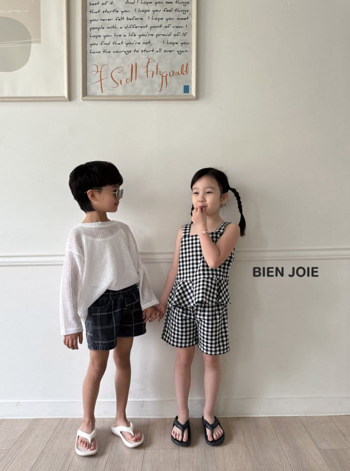 Bien Joie - Korean Children Fashion - #magicofchildhood - Cheek Top Bottom Set