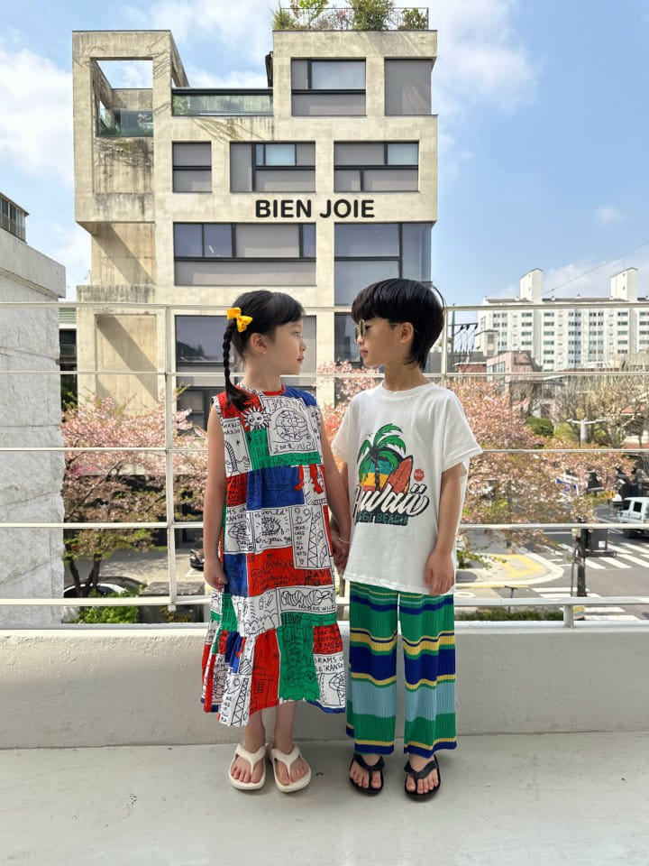 Bien Joie - Korean Children Fashion - #prettylittlegirls - Hawaii Tee
