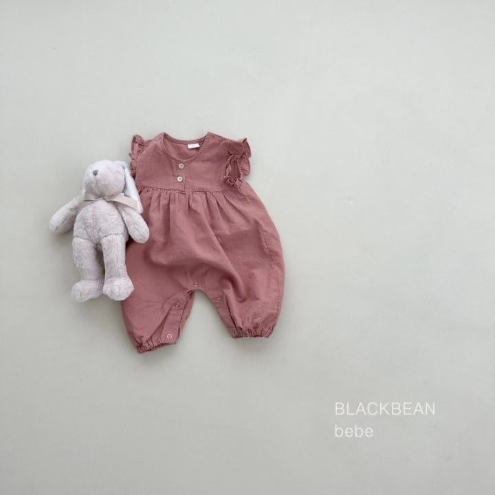 Black Bean - Korean Baby Fashion - #babylifestyle - Butterfly Body Suit - 5