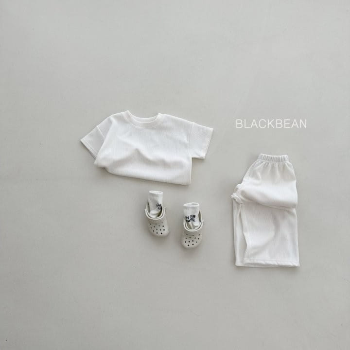 Black Bean - Korean Children Fashion - #childofig - Mom Rose Top Bottom Set - 2
