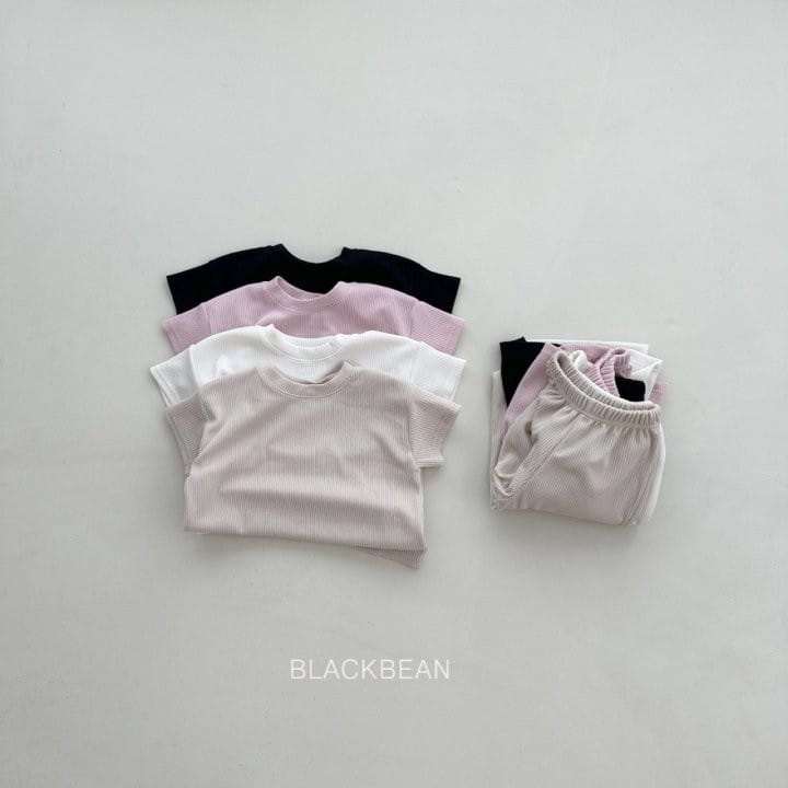 Black Bean - Korean Children Fashion - #childofig - Rose Top Bottom Set