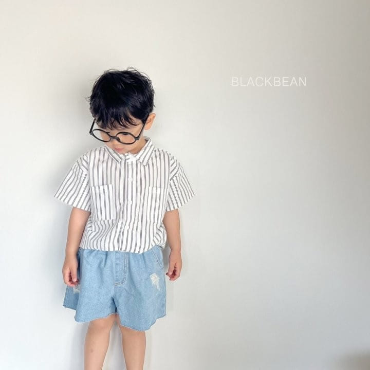 Black Bean - Korean Children Fashion - #childrensboutique - Dou Shirt - 5