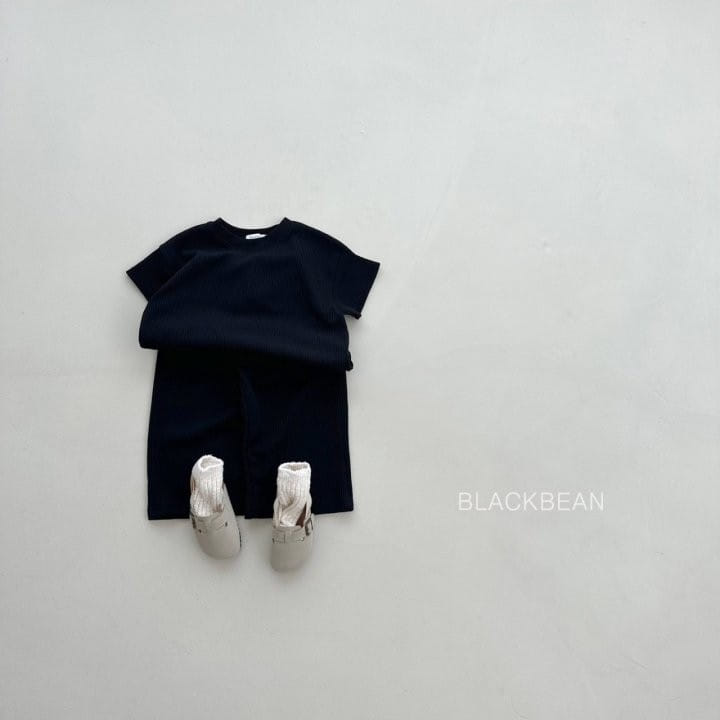 Black Bean - Korean Children Fashion - #childrensboutique - Rose Top Bottom Set - 3