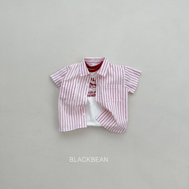 Black Bean - Korean Children Fashion - #designkidswear - Dou Shirt - 6