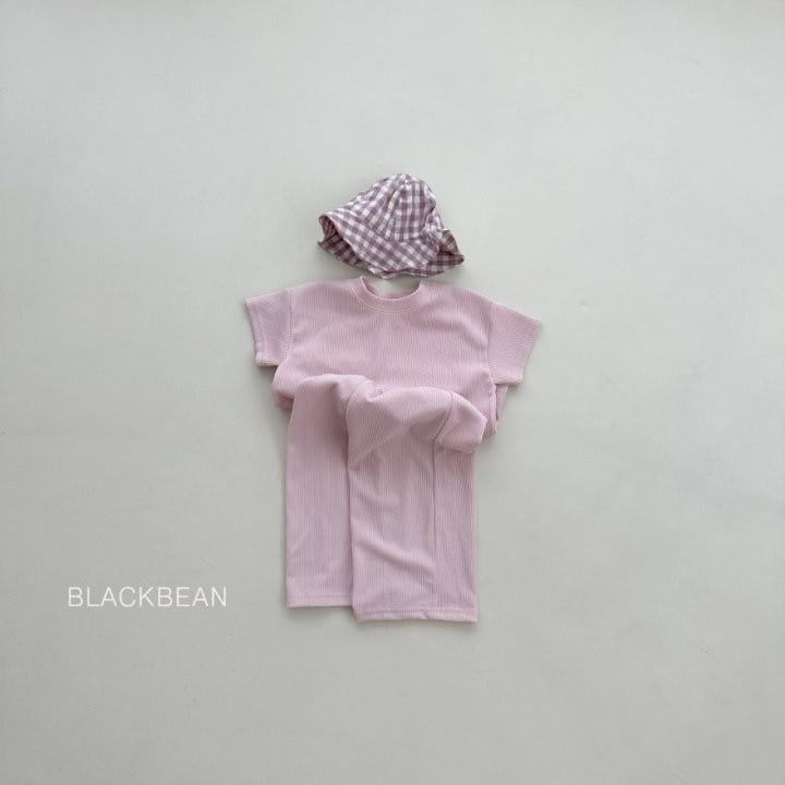 Black Bean - Korean Children Fashion - #childrensboutique - Rose Top Bottom Set - 4