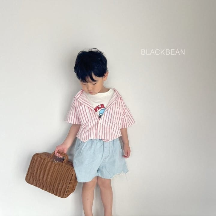 Black Bean - Korean Children Fashion - #discoveringself - Dou Shirt - 7