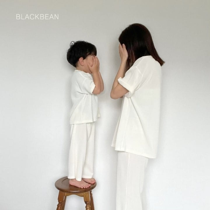 Black Bean - Korean Children Fashion - #discoveringself - Rose Top Bottom Set - 5