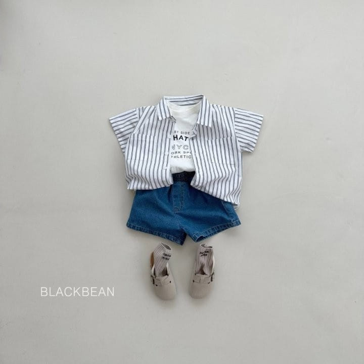 Black Bean - Korean Children Fashion - #fashionkids - Dou Shirt - 8