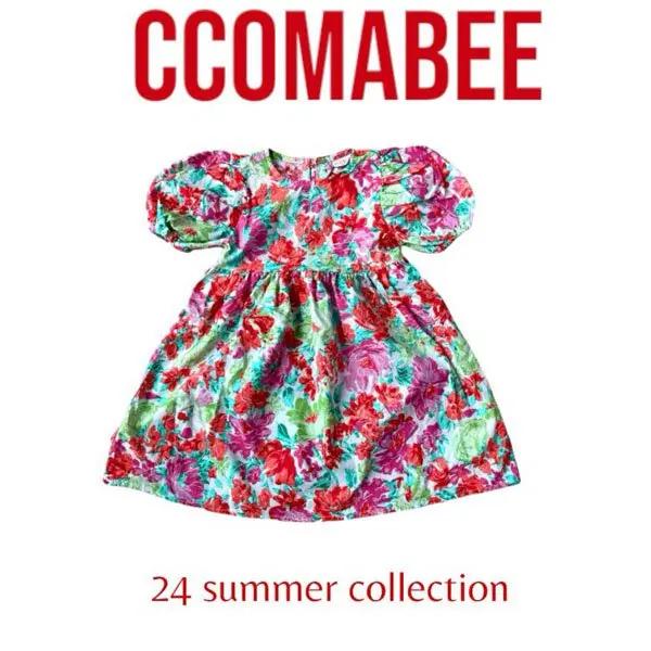 Ccomabee - Korean Children Fashion - #fashionkids - Flower One-Piece