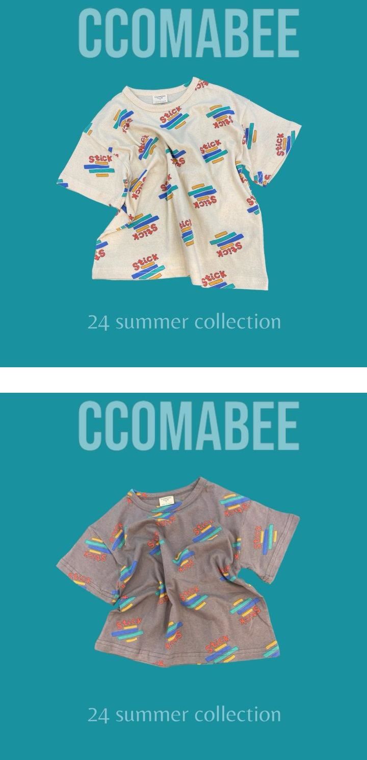 Ccomabee - Korean Children Fashion - #minifashionista - Stick Tee - 2