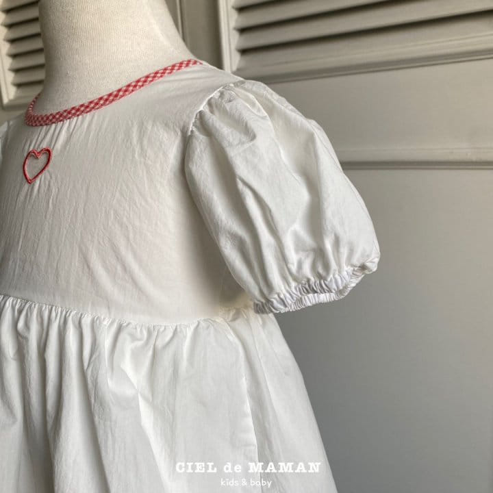 Ciel De Maman - Korean Baby Fashion - #babyboutiqueclothing - Heart One-Piece Body Suit - 8