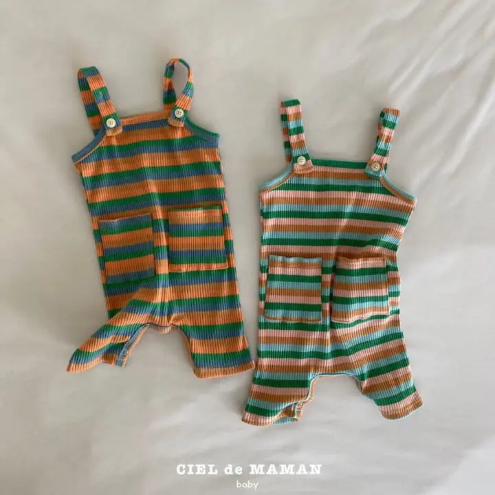 Ciel De Maman - Korean Baby Fashion - #babyoninstagram - Candy Overalls  - 5
