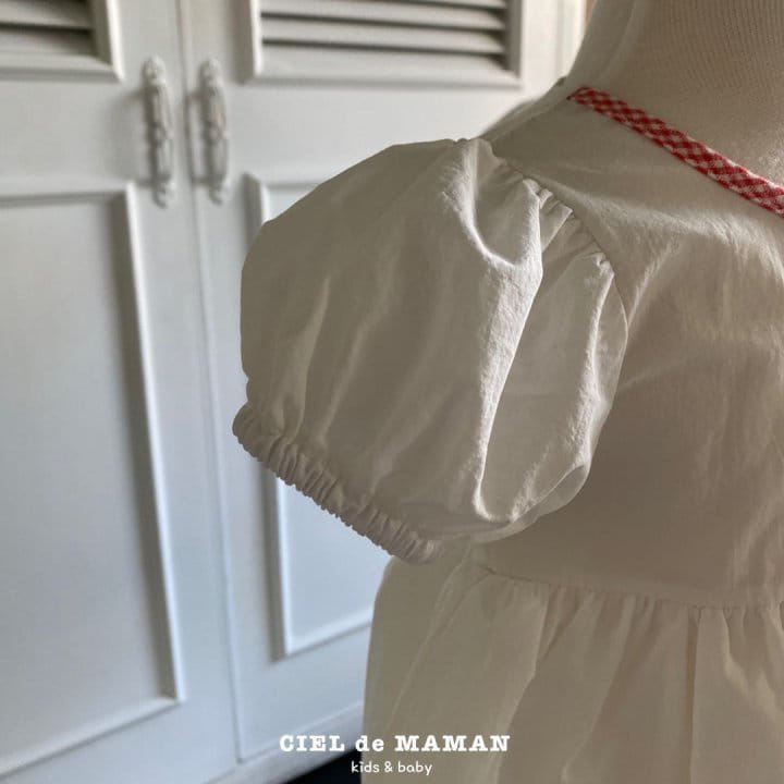 Ciel De Maman - Korean Baby Fashion - #smilingbaby - Heart One-Piece Body Suit - 6
