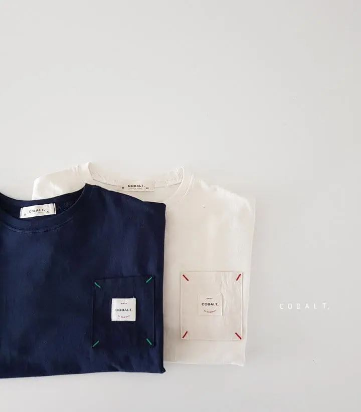 Cobalt - Korean Children Fashion - #kidsshorts - C Pocket Tee - 9
