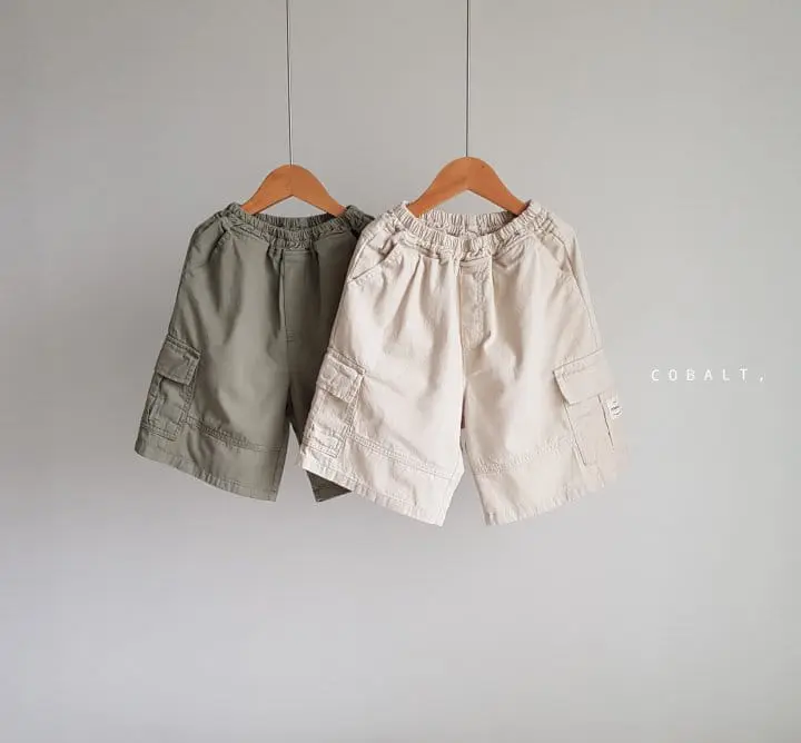 Cobalt - Korean Children Fashion - #Kfashion4kids - Label Cargo Pants - 4