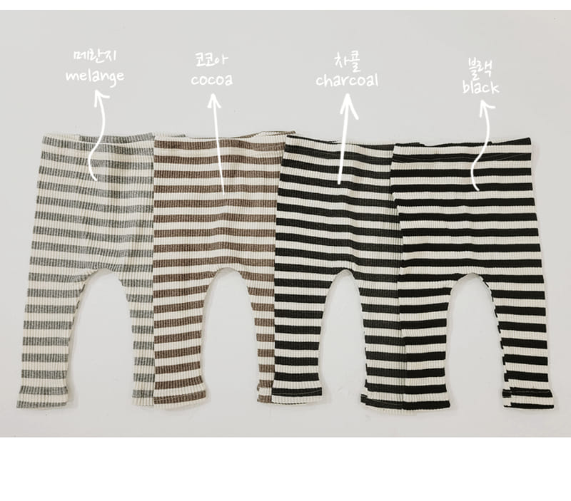 Daily Daily - Korean Baby Fashion - #babyboutiqueclothing - Dan Dan Bebe Line Leggings - 4