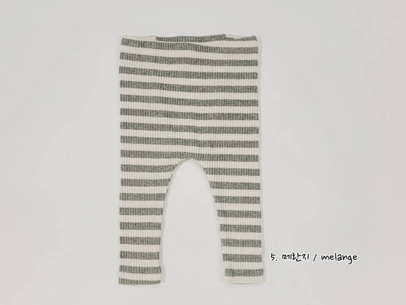 Daily Daily - Korean Baby Fashion - #babyootd - Dan Dan Bebe Line Leggings - 10