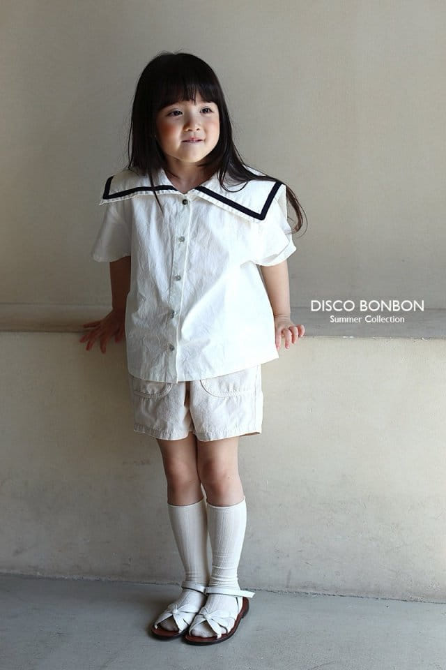 Disco Bonbon - Korean Children Fashion - #littlefashionista - Sailor School Shirt