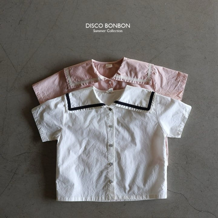 Disco Bonbon - Korean Children Fashion - #magicofchildhood - Sailor School Shirt - 2