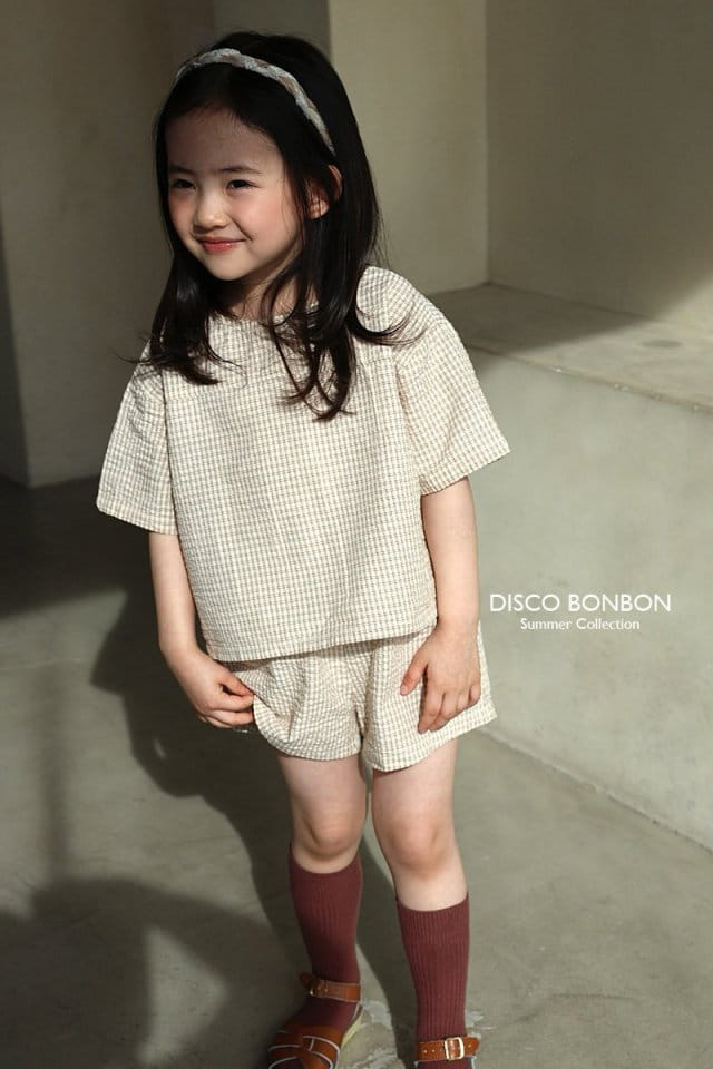 Disco Bonbon - Korean Children Fashion - #minifashionista - Comfortable Top Bottom Set - 9