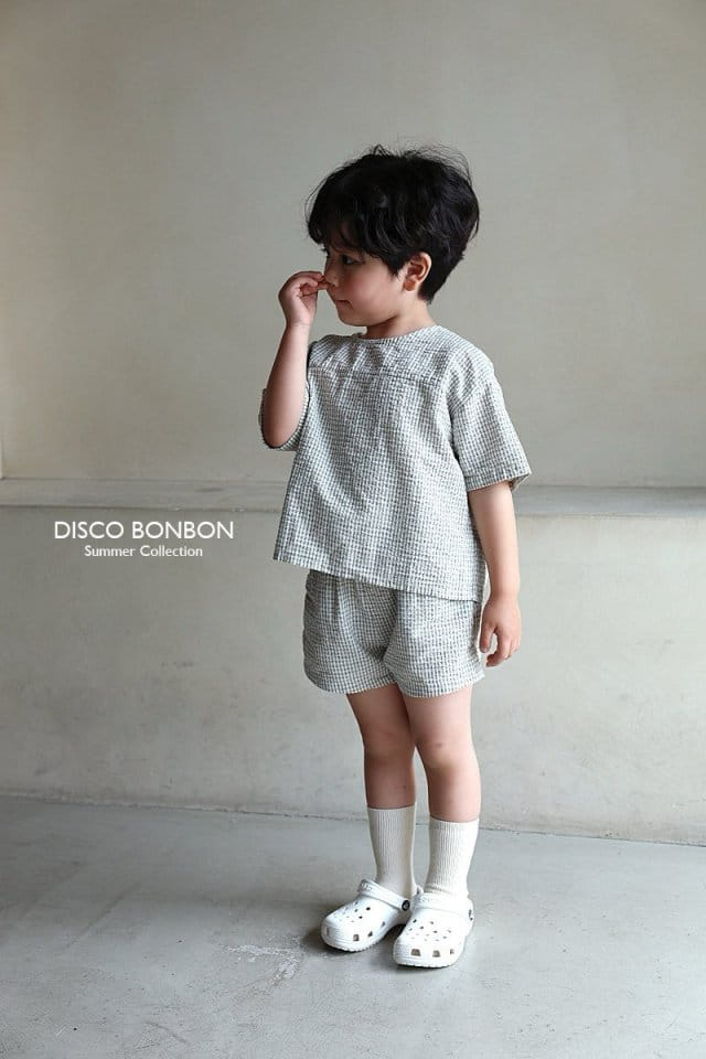 Disco Bonbon - Korean Children Fashion - #prettylittlegirls - Comfortable Top Bottom Set - 10
