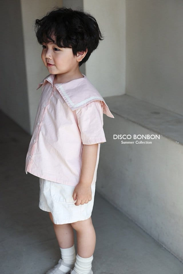 Disco Bonbon - Korean Children Fashion - #toddlerclothing - Sailor School Shirt - 6