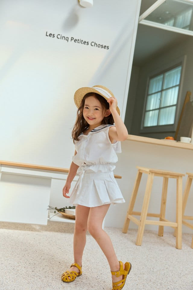 Dore Dore - Korean Children Fashion - #kidzfashiontrend - Wrinkle Flare Skirt Pants - 6