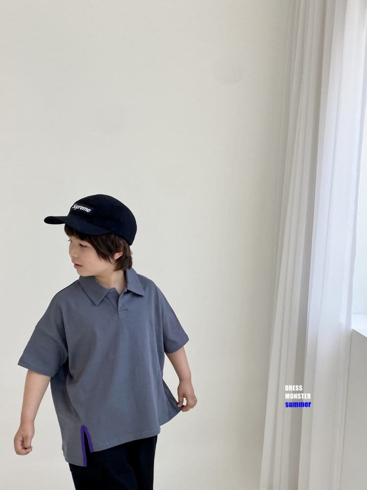 Dress Monster - Korean Children Fashion - #Kfashion4kids - Silket Collar Tee - 6
