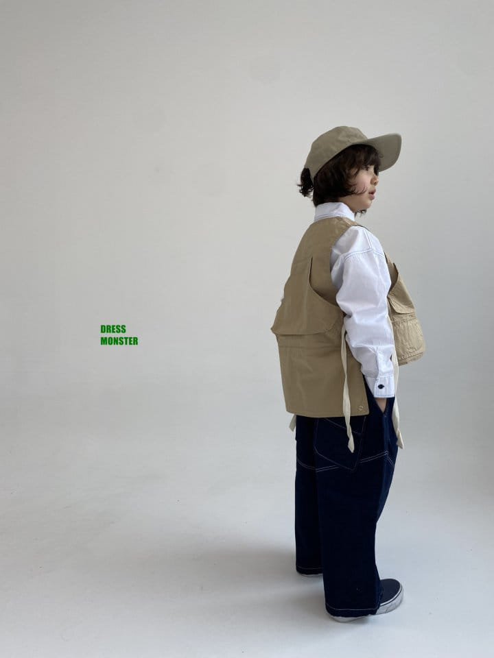 Dress Monster - Korean Children Fashion - #discoveringself - Convertible Vest - 5