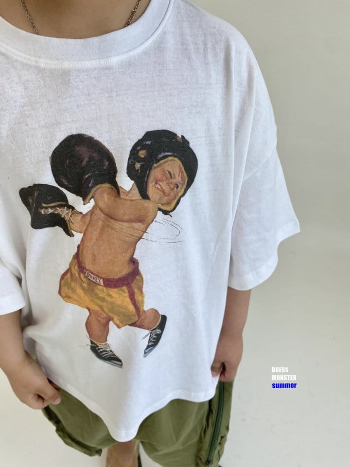 Dress Monster - Korean Children Fashion - #kidzfashiontrend - Kids Boxer Tee
