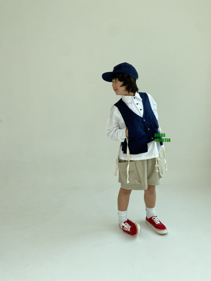 Dress Monster - Korean Children Fashion - #kidzfashiontrend - Convertible Vest - 9