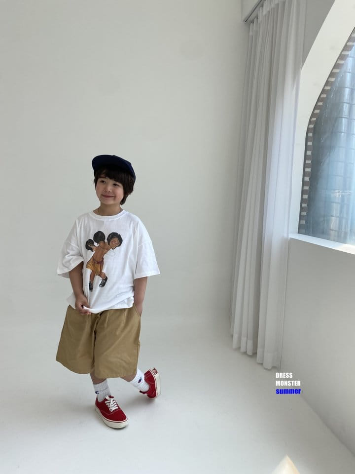 Dress Monster - Korean Children Fashion - #prettylittlegirls - Kids Boxer Tee - 6
