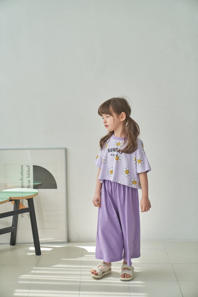 Green Tomato - Korean Children Fashion - #childrensboutique - Sunday Top Bottom Set