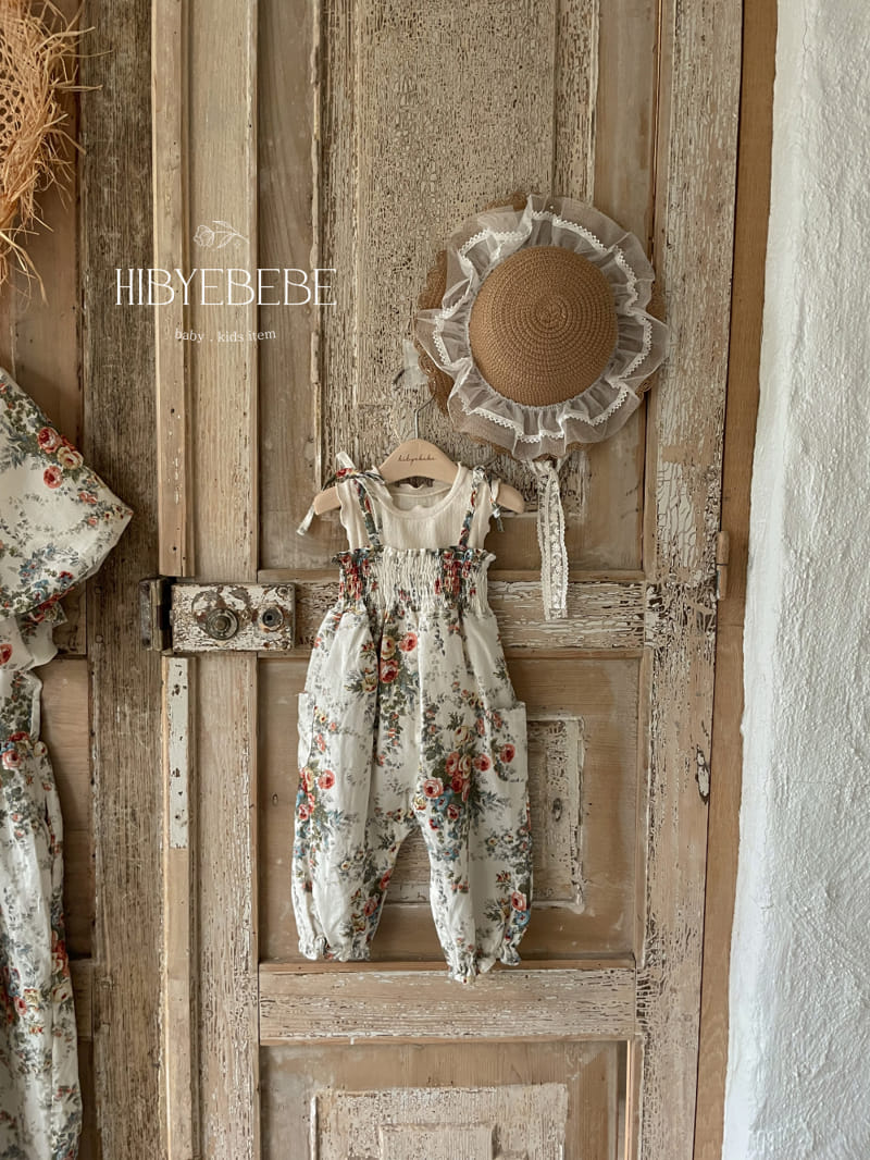 Hi Byebebe - Korean Baby Fashion - #babyboutique - Flory Smocking Sleeveless Body Suit  - 6