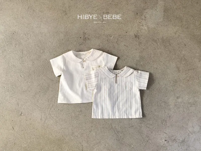 Hi Byebebe - Korean Baby Fashion - #babyfashion - Bay Collar Top Bottom Set - 6