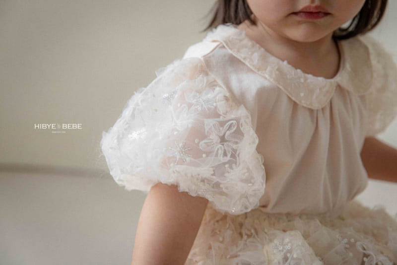 Hi Byebebe - Korean Baby Fashion - #babygirlfashion - Shine Puff Body Suit - 3