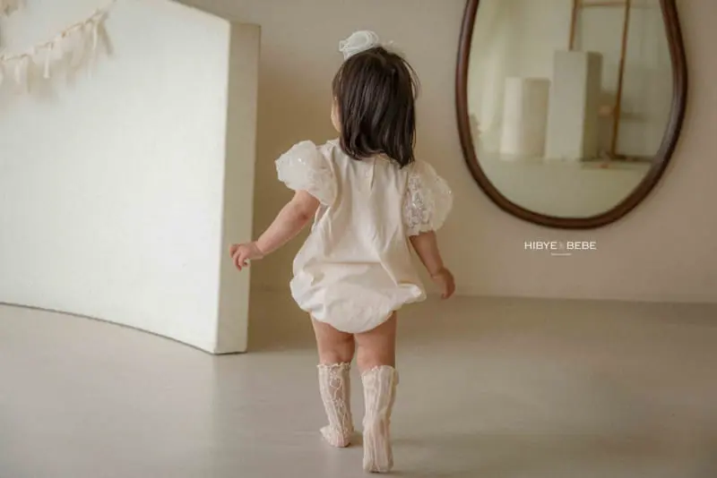 Hi Byebebe - Korean Baby Fashion - #babyootd - Shine Puff Body Suit - 6