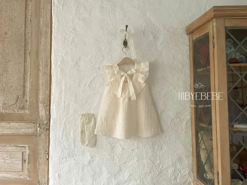 Hi Byebebe - Korean Baby Fashion - #babyoutfit - Lico Ribbon One-Piece - 6