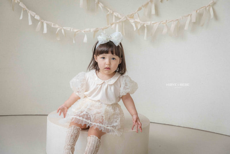 Hi Byebebe - Korean Baby Fashion - #babywear - Shine Puff Body Suit - 9