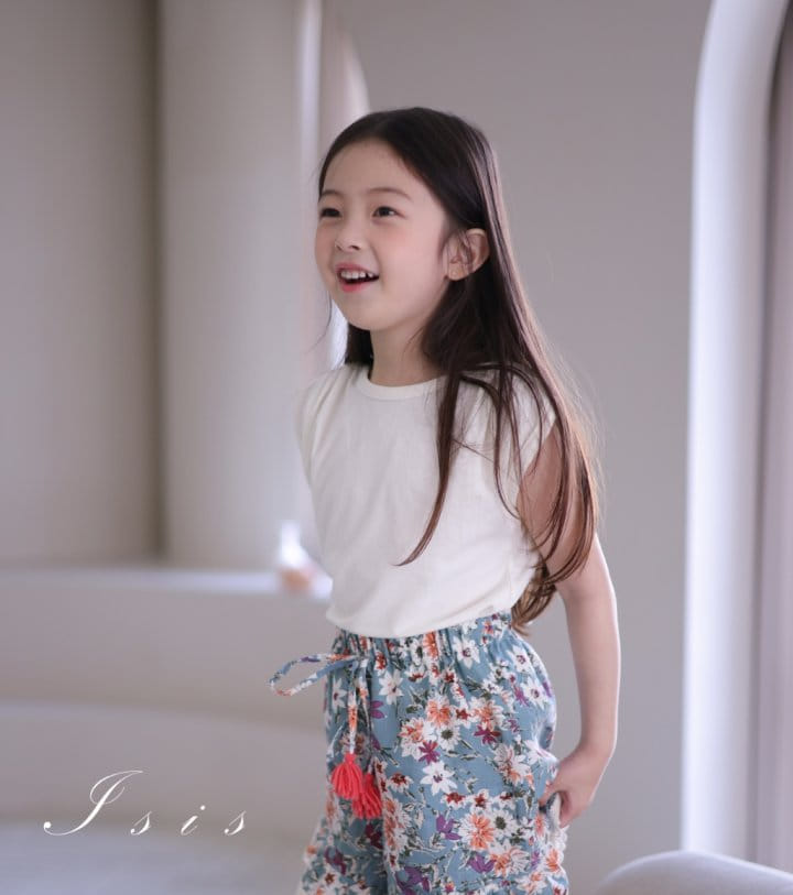 Isis - Korean Children Fashion - #kidsstore - Boat Neck Wrinkle Tee - 6