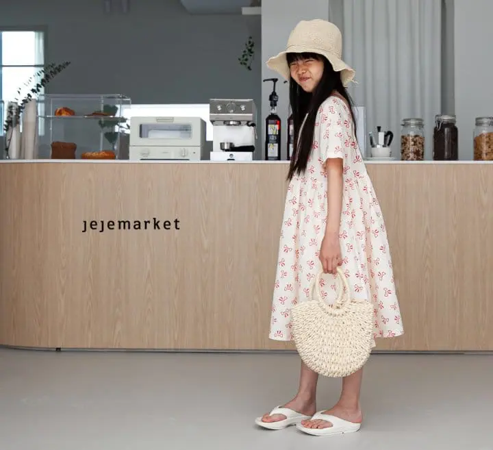 Jeje Market - Korean Children Fashion - #kidsstore - Ribbon One-Piece  - 3