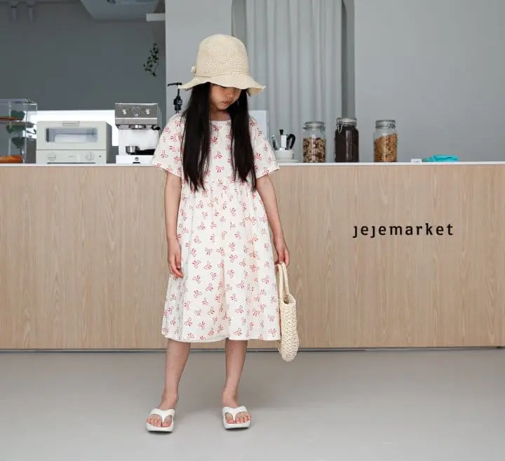 Jeje Market - Korean Children Fashion - #kidsstore - Ribbon One-Piece  - 4