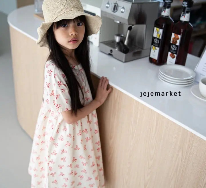 Jeje Market - Korean Children Fashion - #littlefashionista - Ribbon One-Piece  - 6
