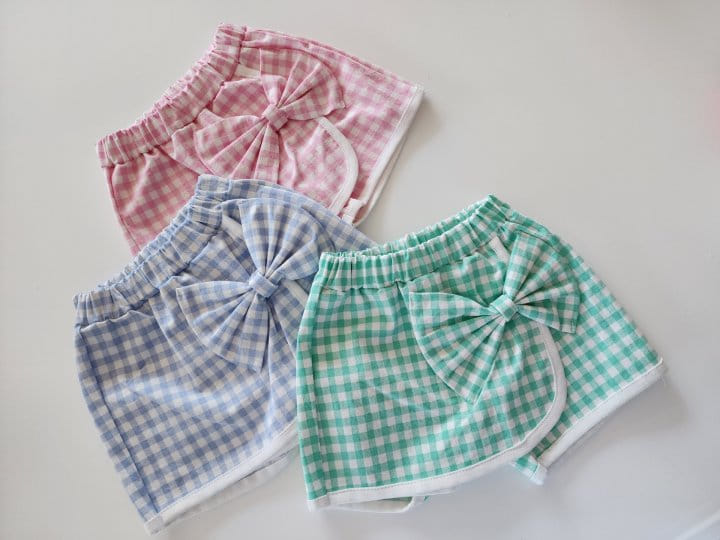 Kikimora - Korean Children Fashion - #childofig - Ribbon Wrap Shorts - 2
